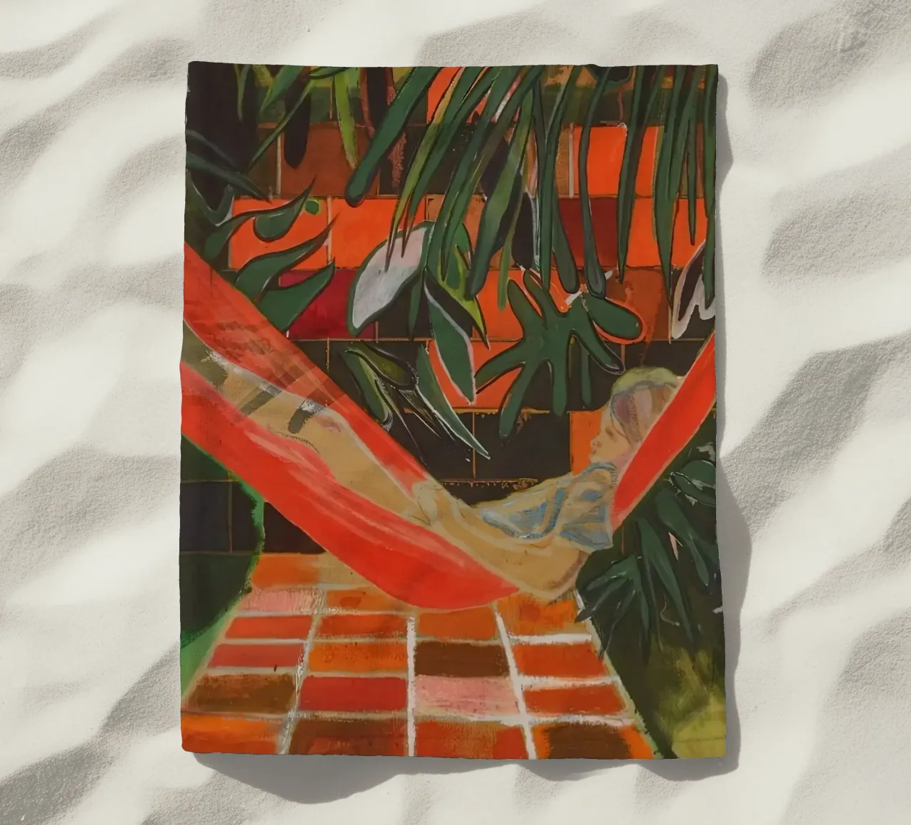 Alice a Boscoe's, 2023 - Peter Doig telo mare da Milfordpaint