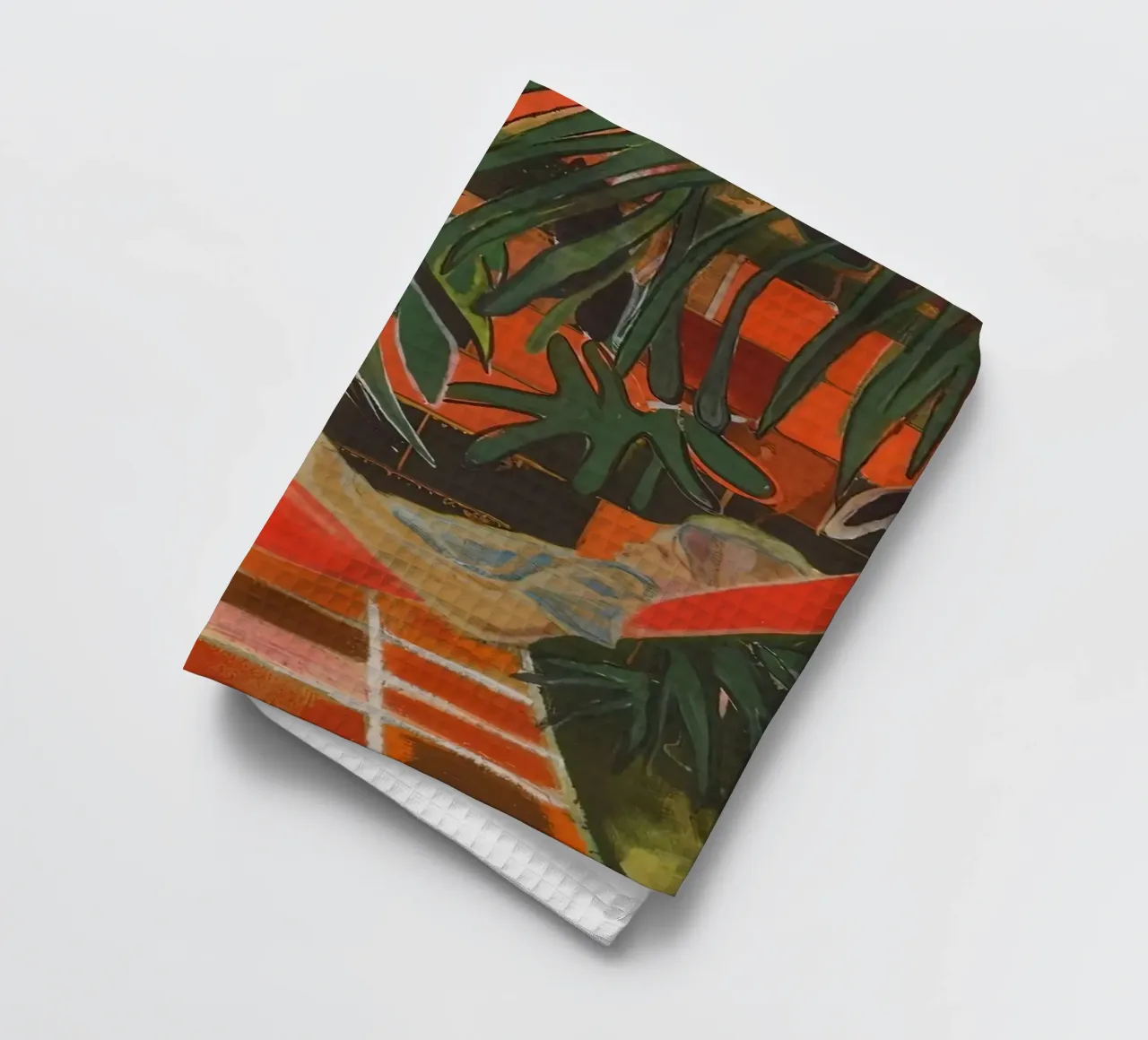Alice a Boscoe's, 2023 - Peter Doig canovaccio da cucina da Milfordpaint