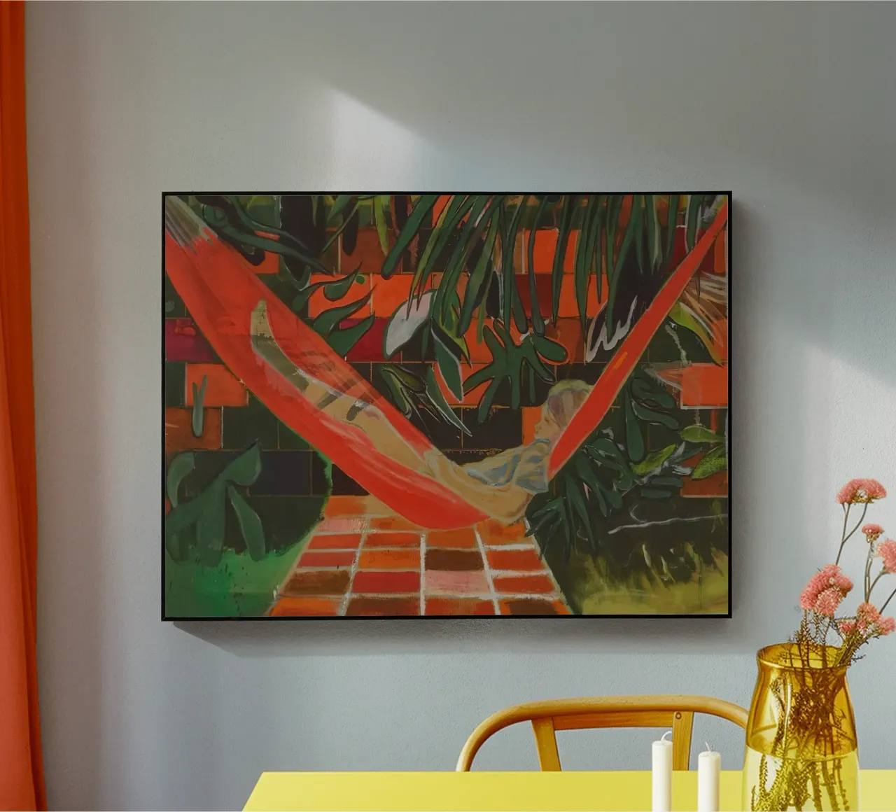 Alice a Boscoe's, 2023 - Peter Doig plexiglass da Milfordpaint