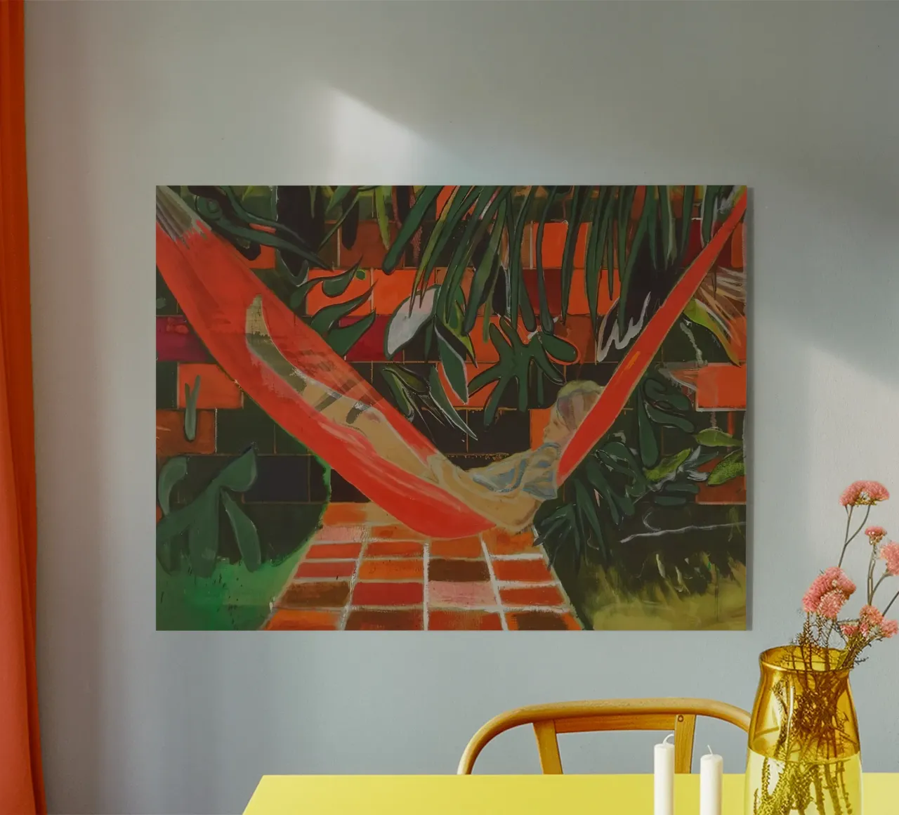 Alice a Boscoe's, 2023 - Peter Doig plexiglass da Milfordpaint