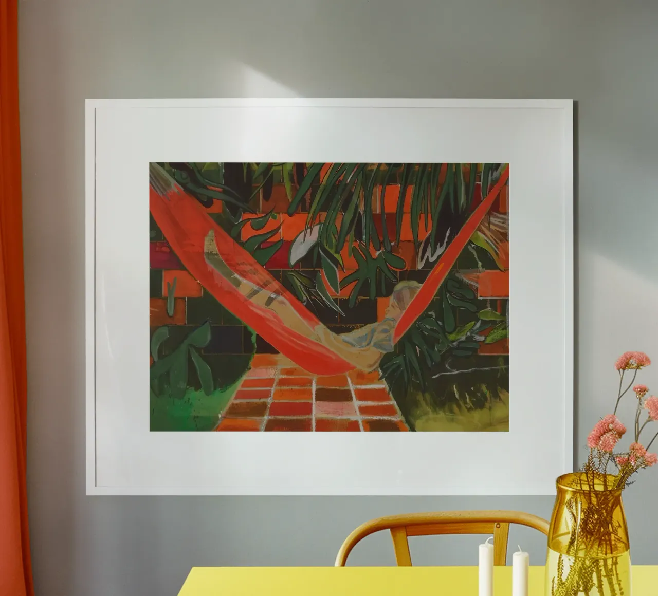 Alice a Boscoe's, 2023 - Peter Doig poster da Milfordwings