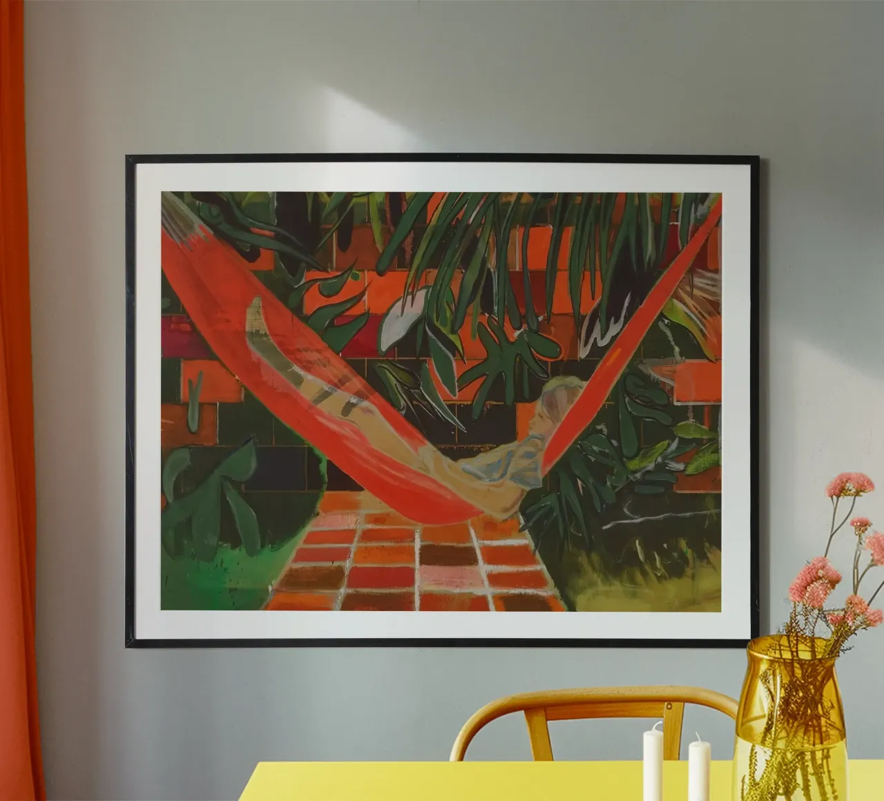 Alice a Boscoe's, 2023 - Peter Doig poster da Milfordwings