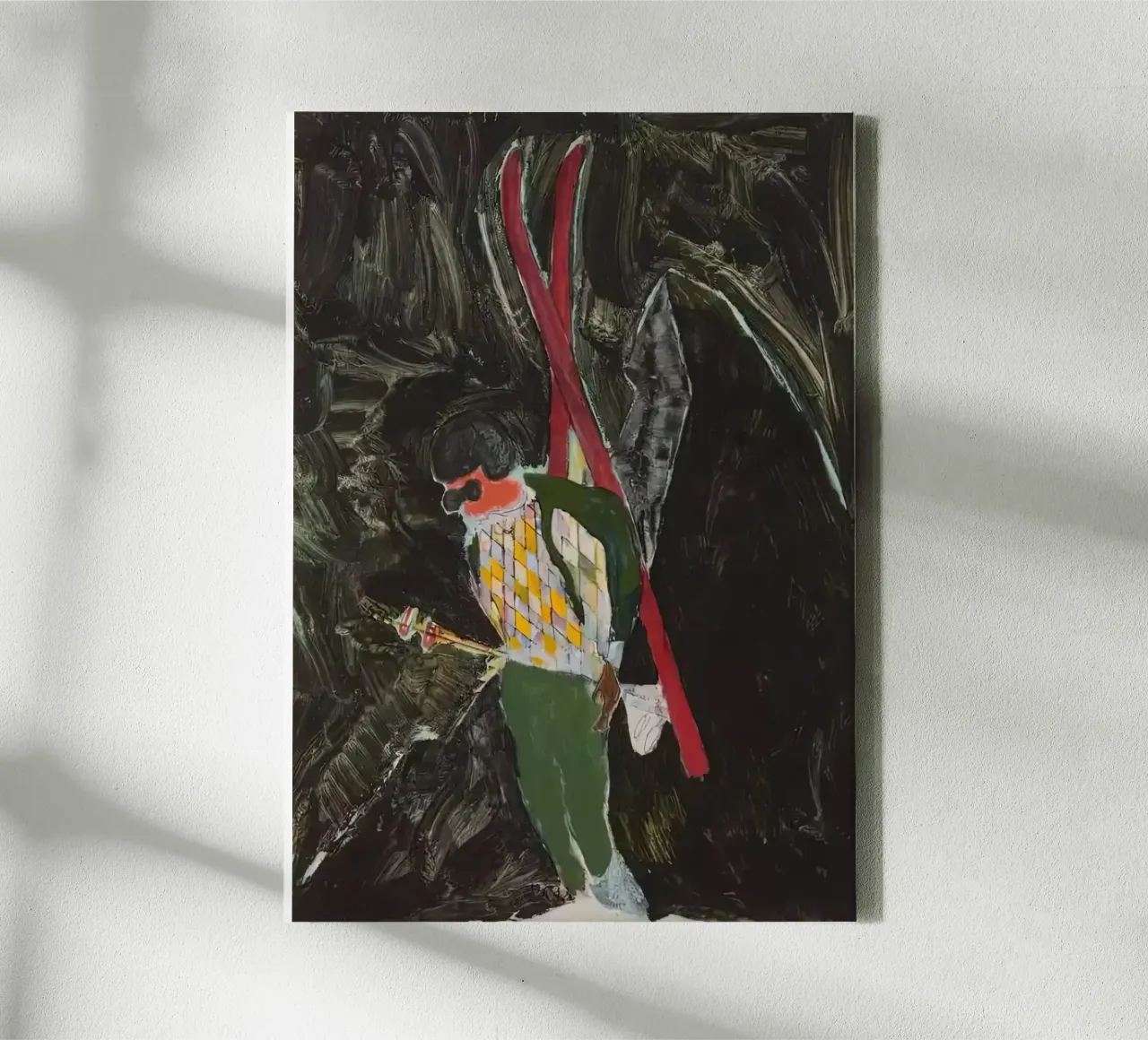 Notte degli Alpini, 2022 - Peter Doig tela con Cornice a cassetta da Milfordwings