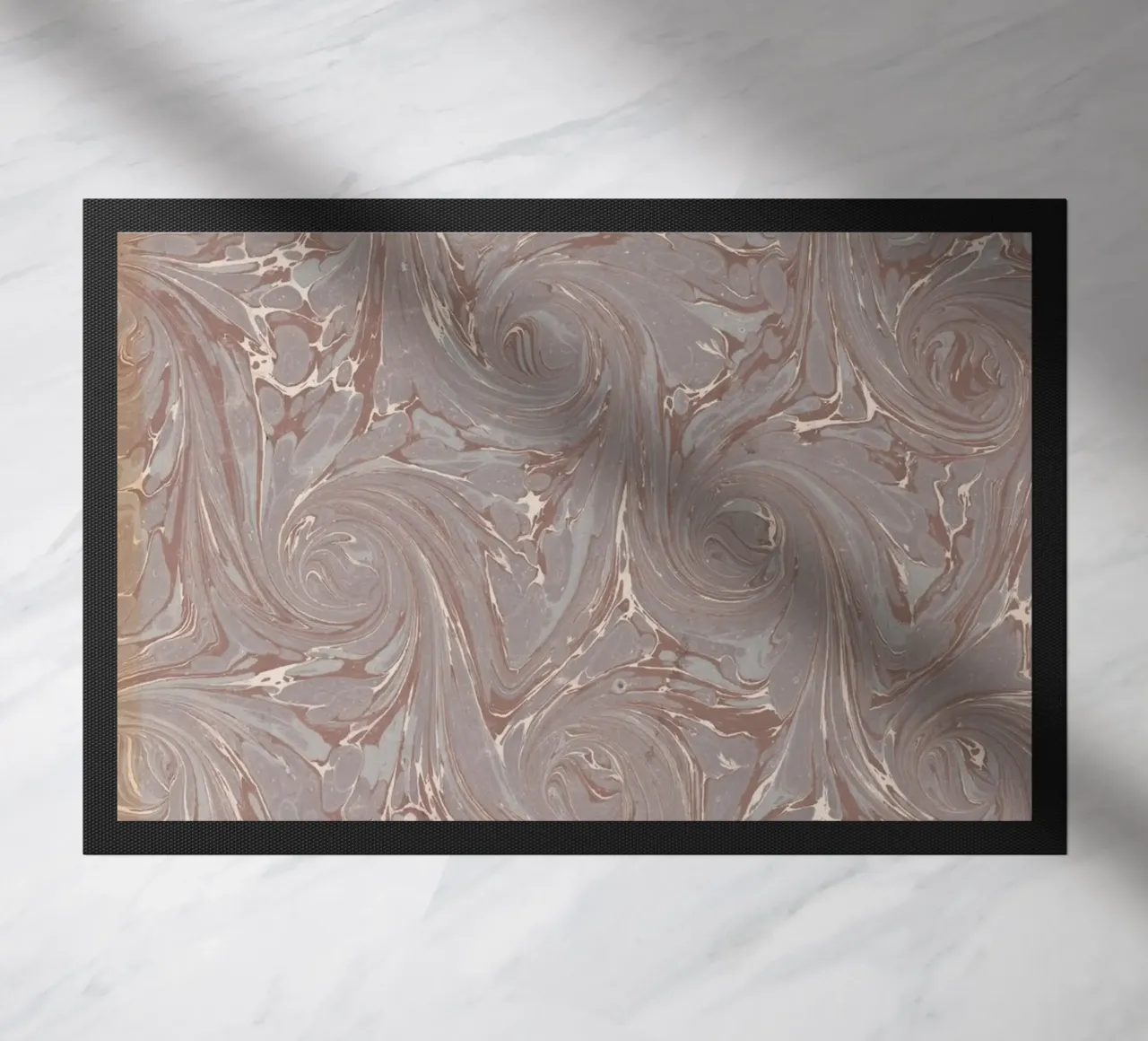 Marbled Paper Flyleaf zerbino da vintageshop
