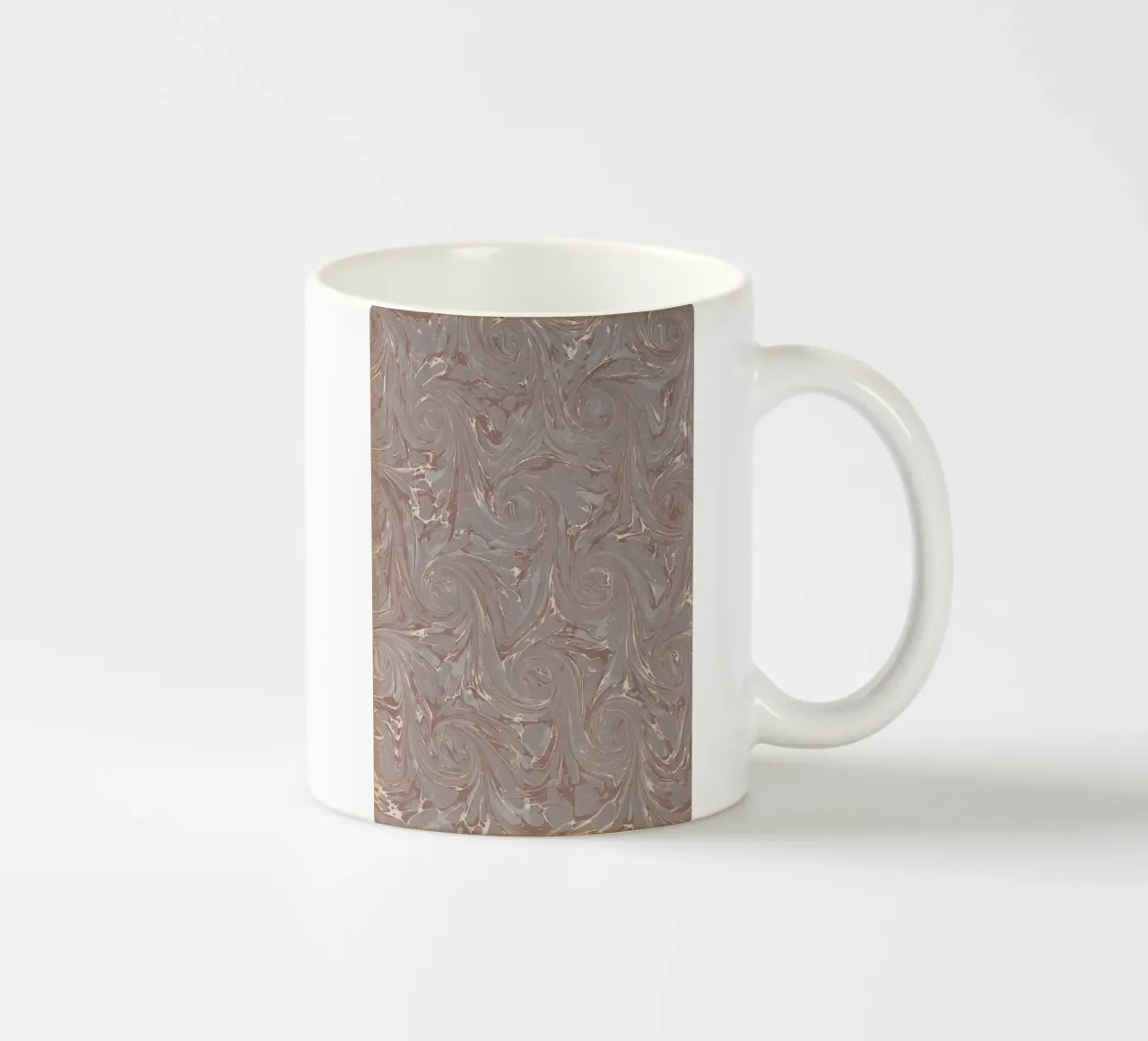 Marbled Paper Flyleaf tazza in ceramica da vintageshop