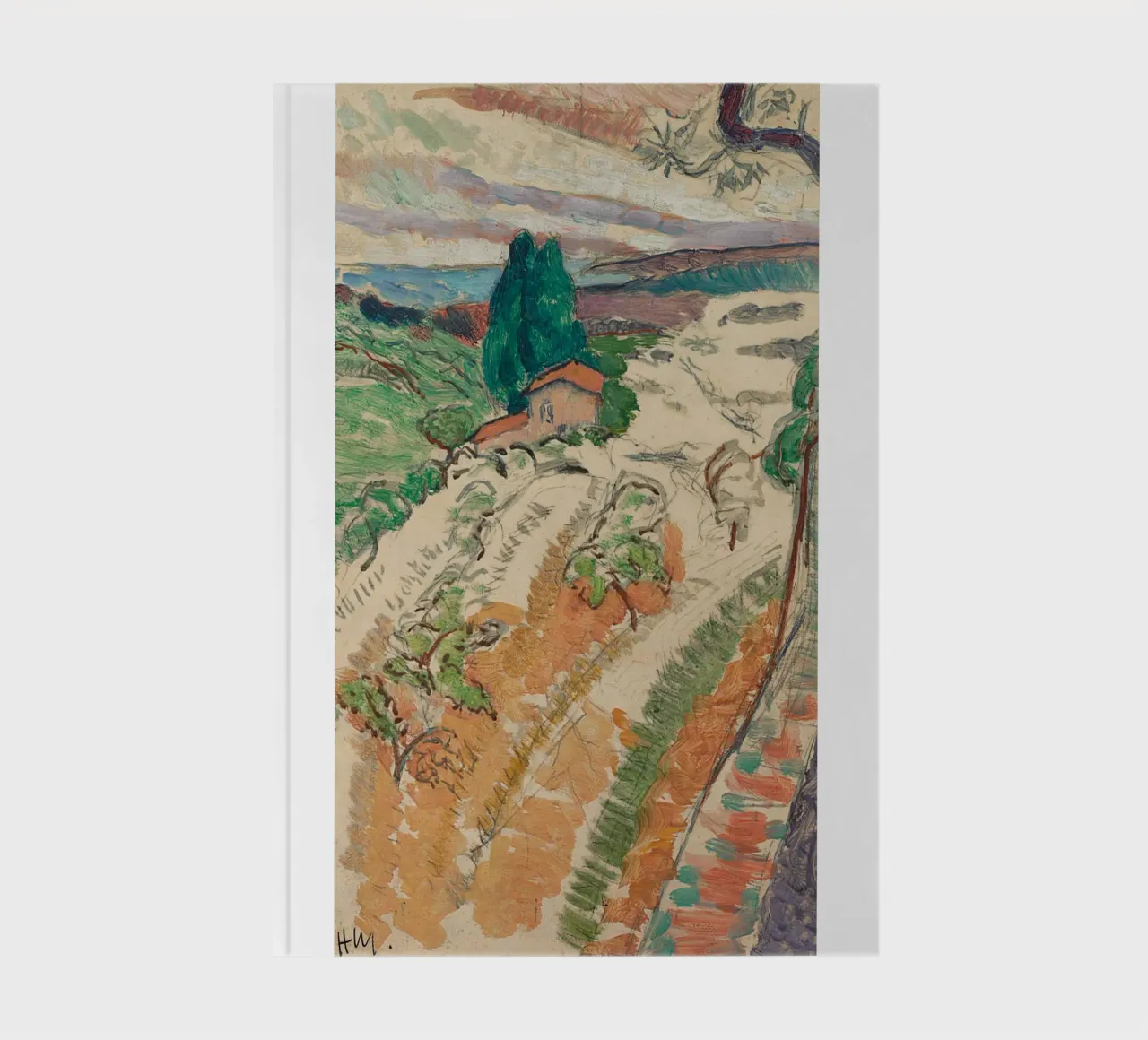 house in rice fields notebook by briyan shop