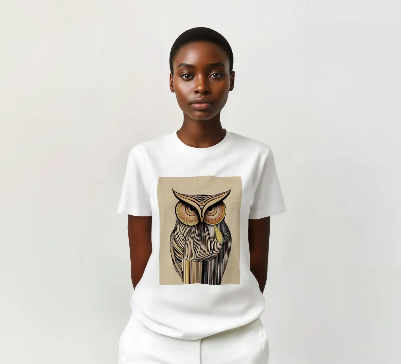 Gufo t-shirt da Imagine