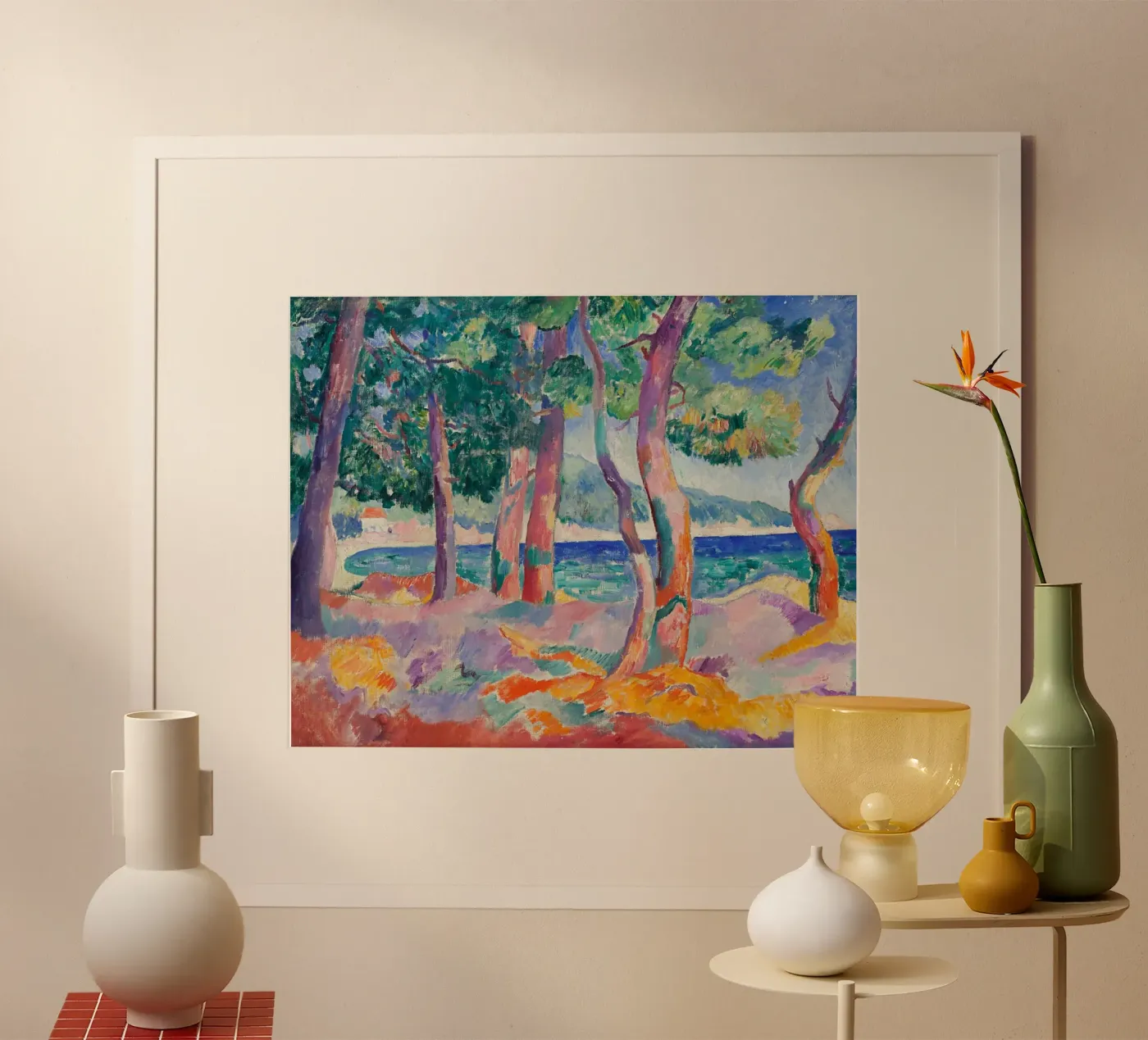 coastline view poster by briyan shop