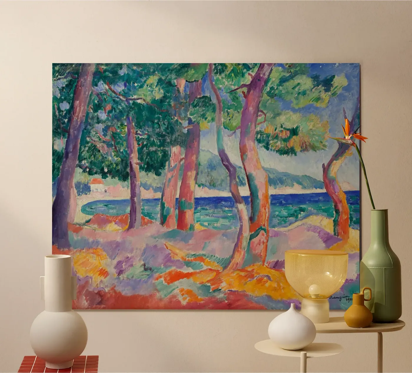 coastline view poster by briyan shop
