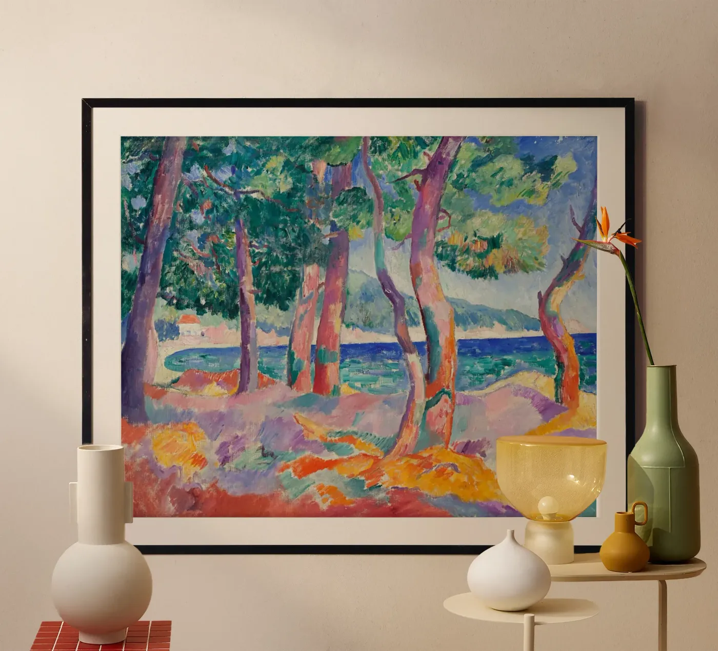 coastline view poster by briyan shop