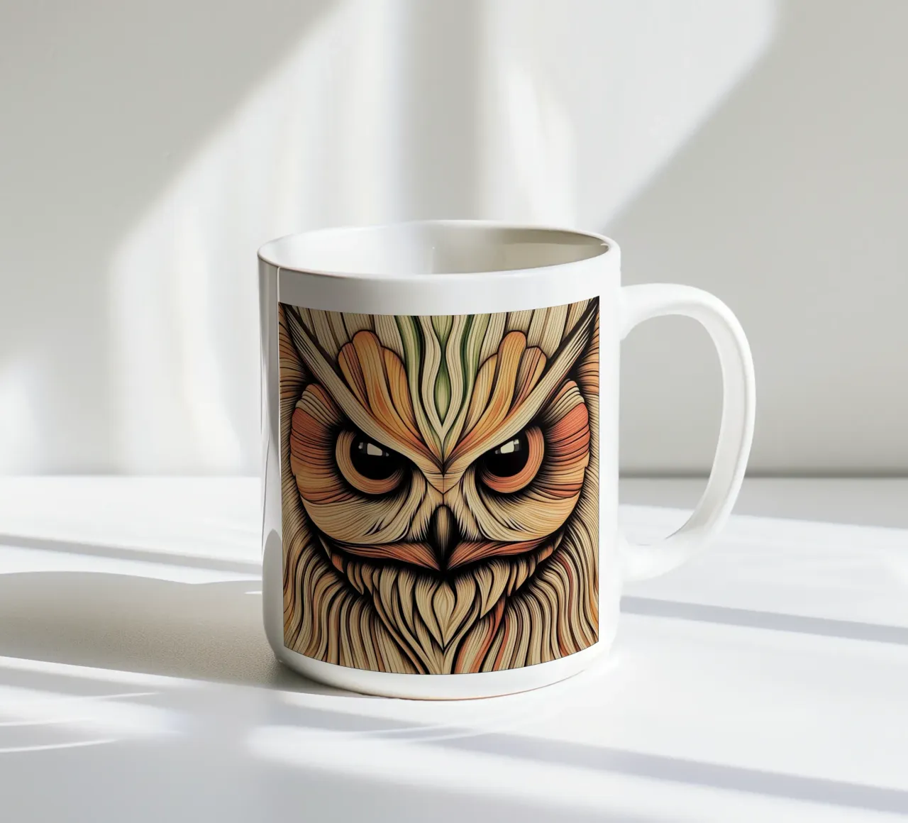 Gufo tazza in ceramica da Imagine