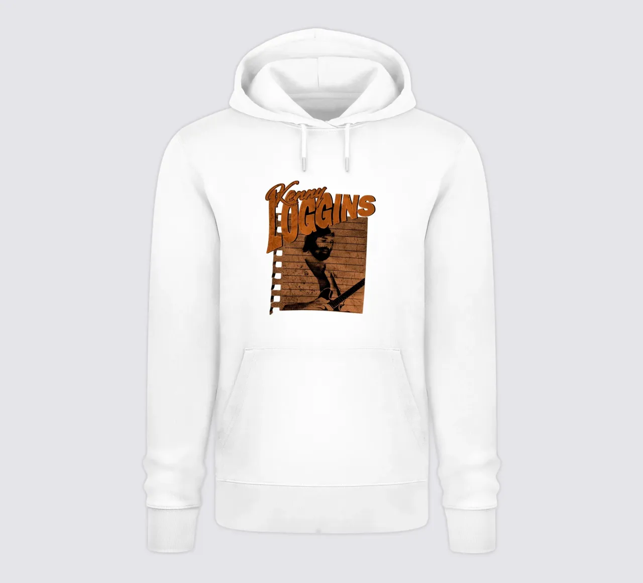 Silhouette Pop Kenny Loggins felpa con cappuccio da mannys_artt