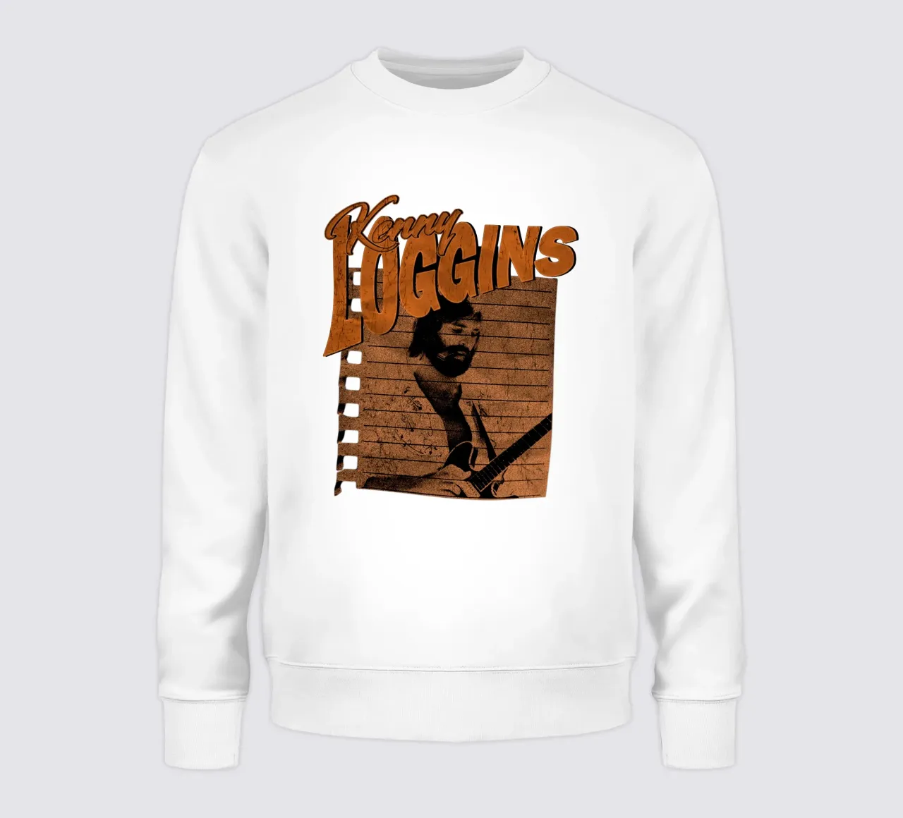 Silhouette Pop Kenny Loggins felpa da mannys_artt