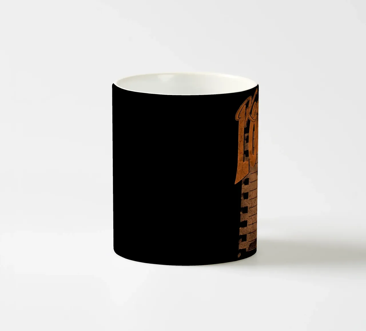 Silhouette Pop Kenny Loggins tazza in ceramica da mannys_artt
