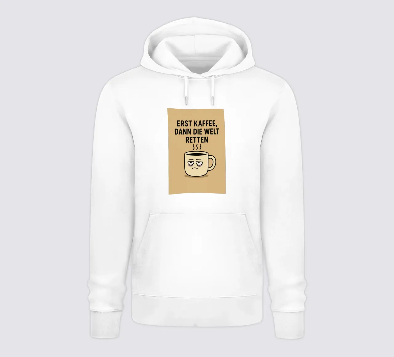Kaffee Morgenmuffel felpa con cappuccio da Alina