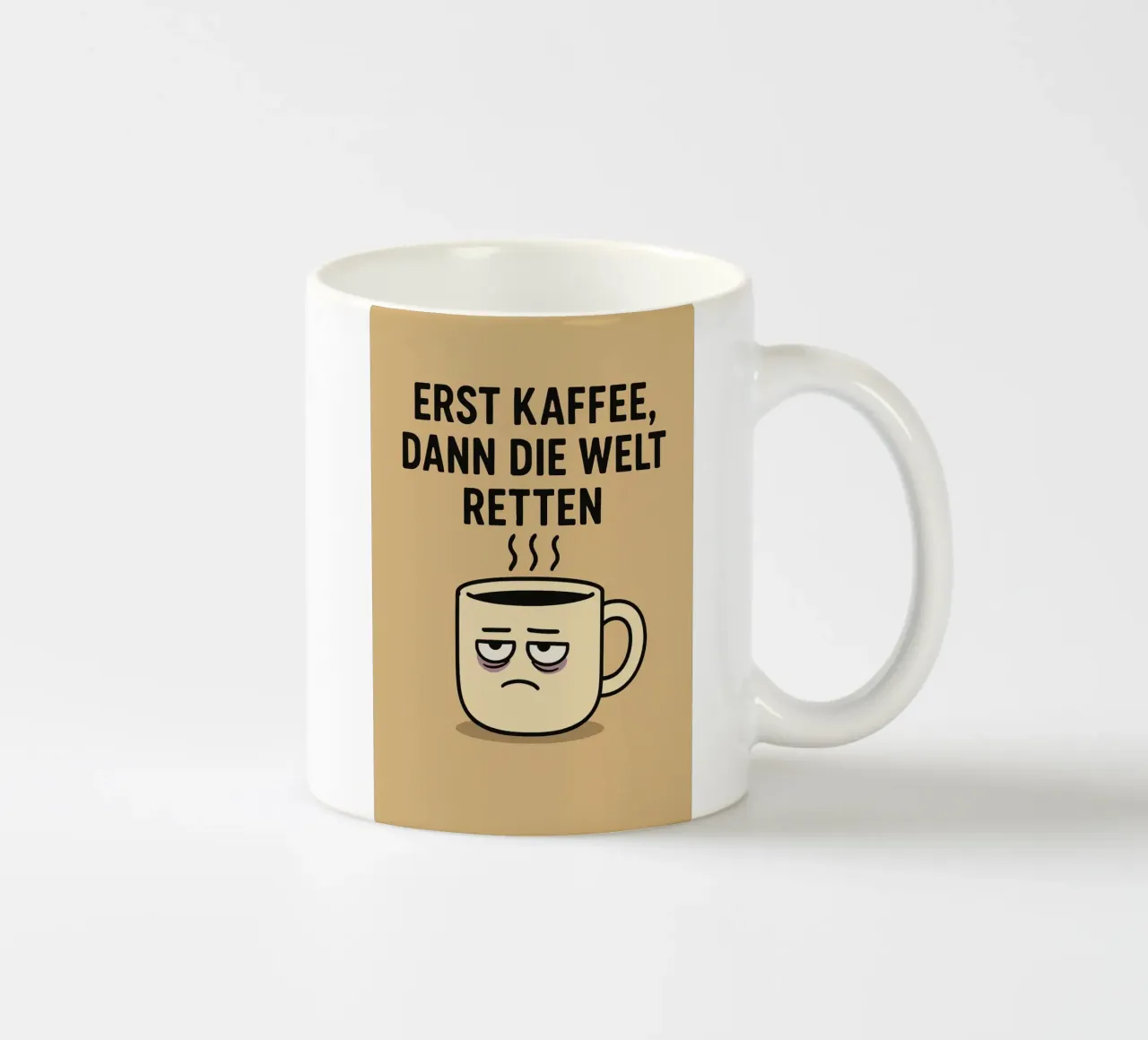 Kaffee Morgenmuffel tazza in ceramica da Alina