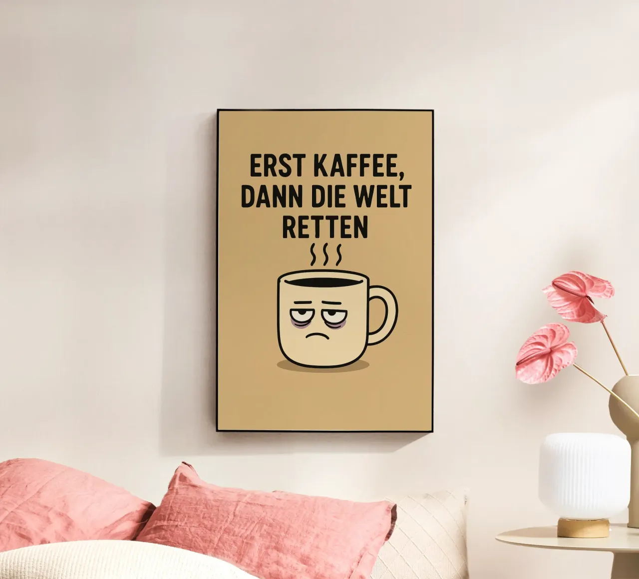 Kaffee Morgenmuffel plexiglass da Alina