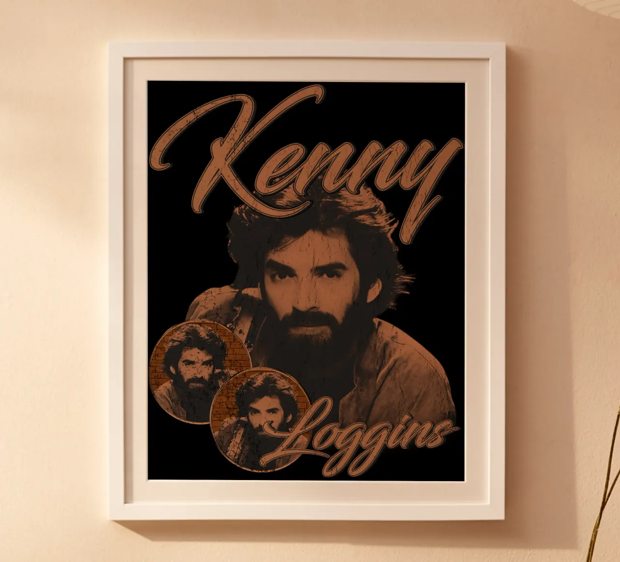 Stile Silhouette Rock Kenny Loggins poster da mannys_artt