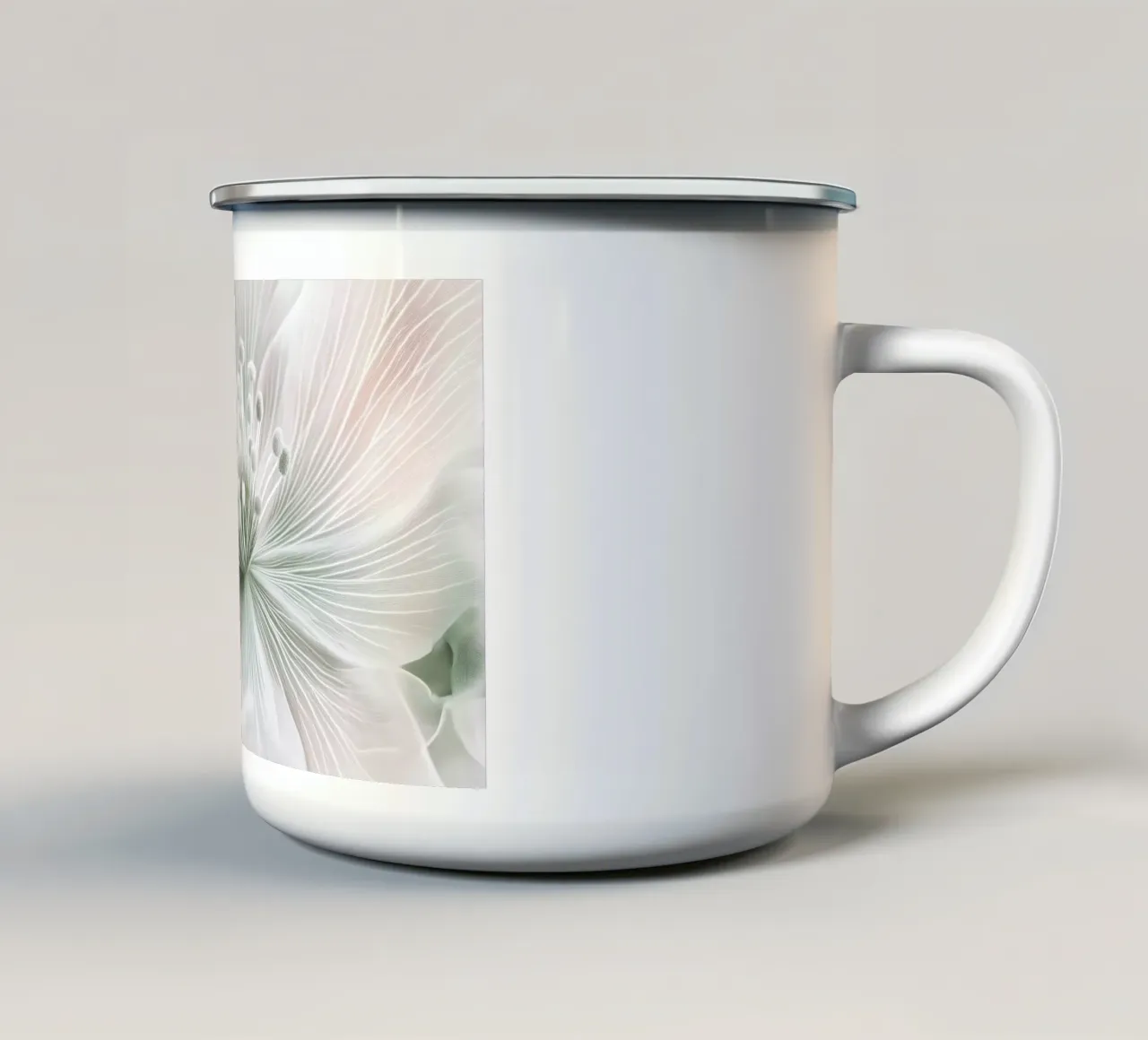 Fiore tazza in smalto da Imagine