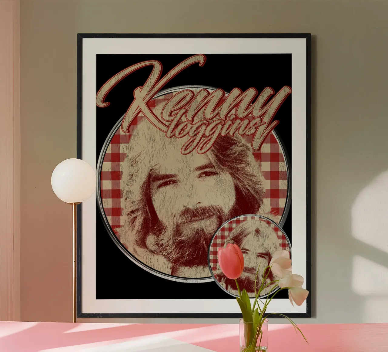 Grunge Rock Band Kenny Loggins poster da mannys_artt