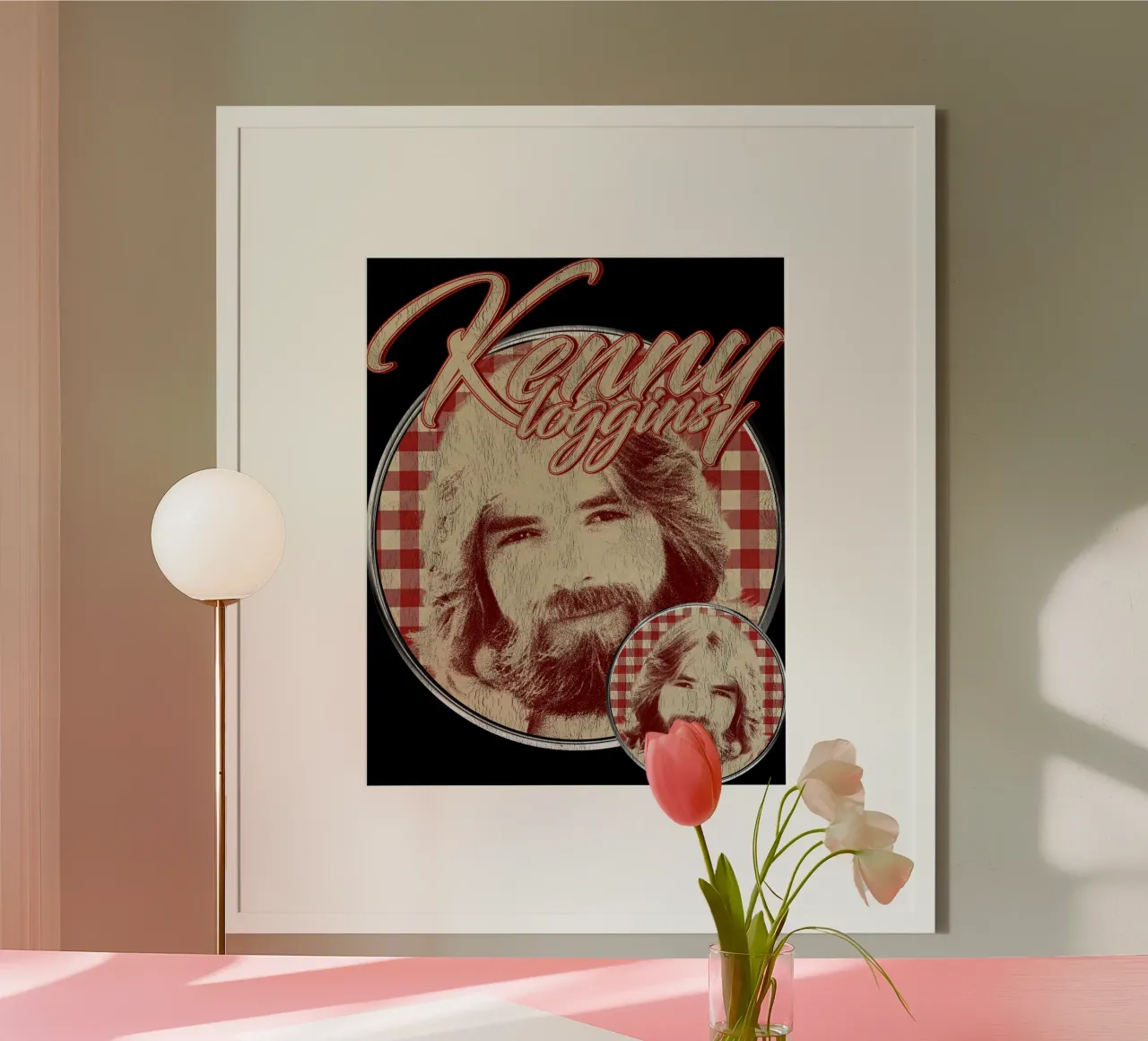 Grunge Rock Band Kenny Loggins poster da mannys_artt