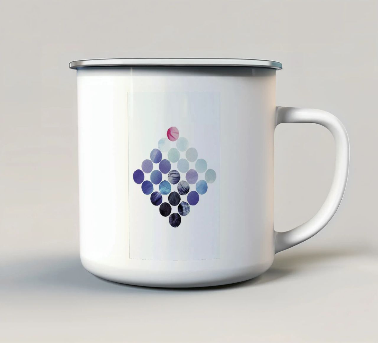 Bad Vibe X tazza in smalto da David Head