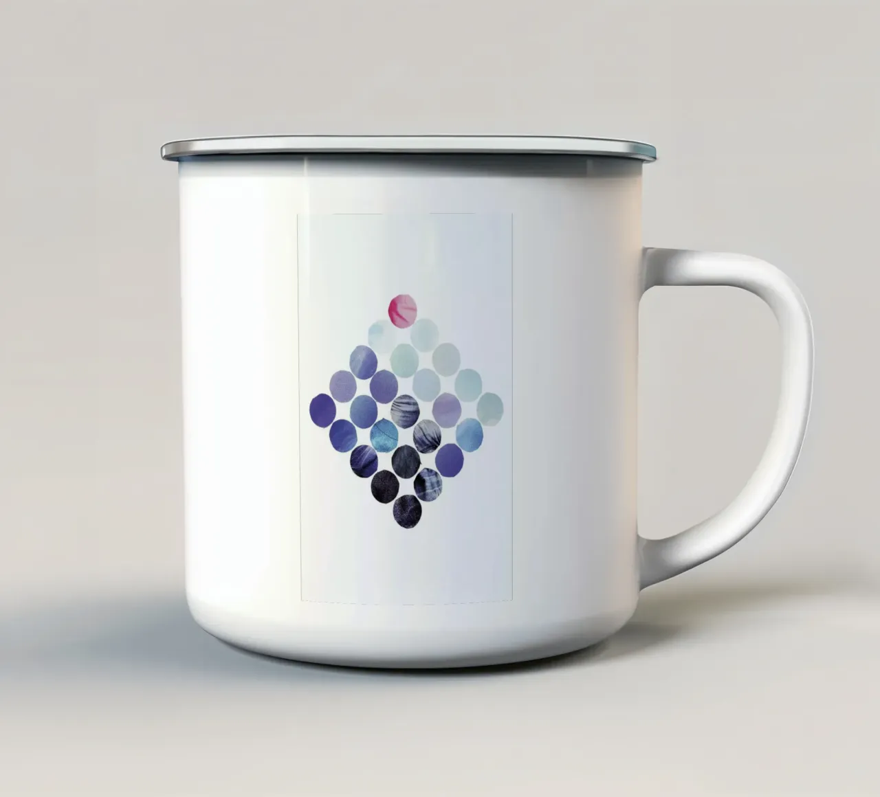 Bad Vibe X tazza in smalto da David Head