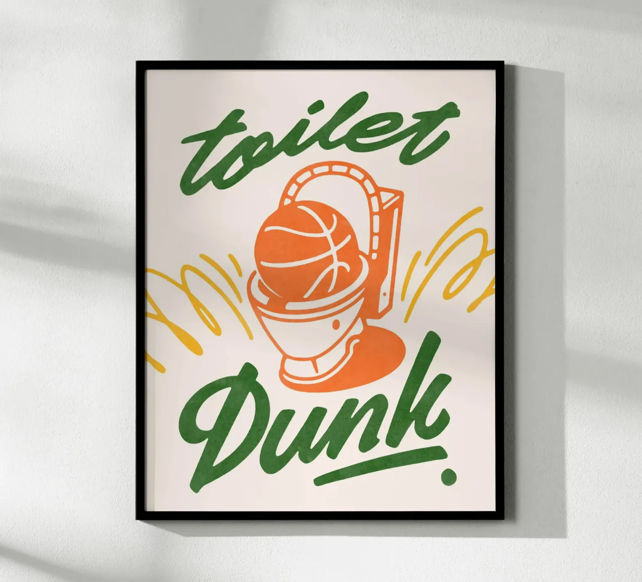 Toilet Dunk! poster de illusthera