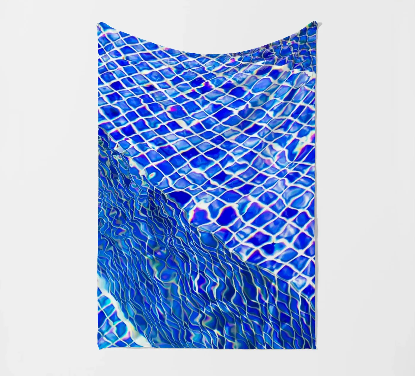 Pool #5 fleece blanket by rafael campezato