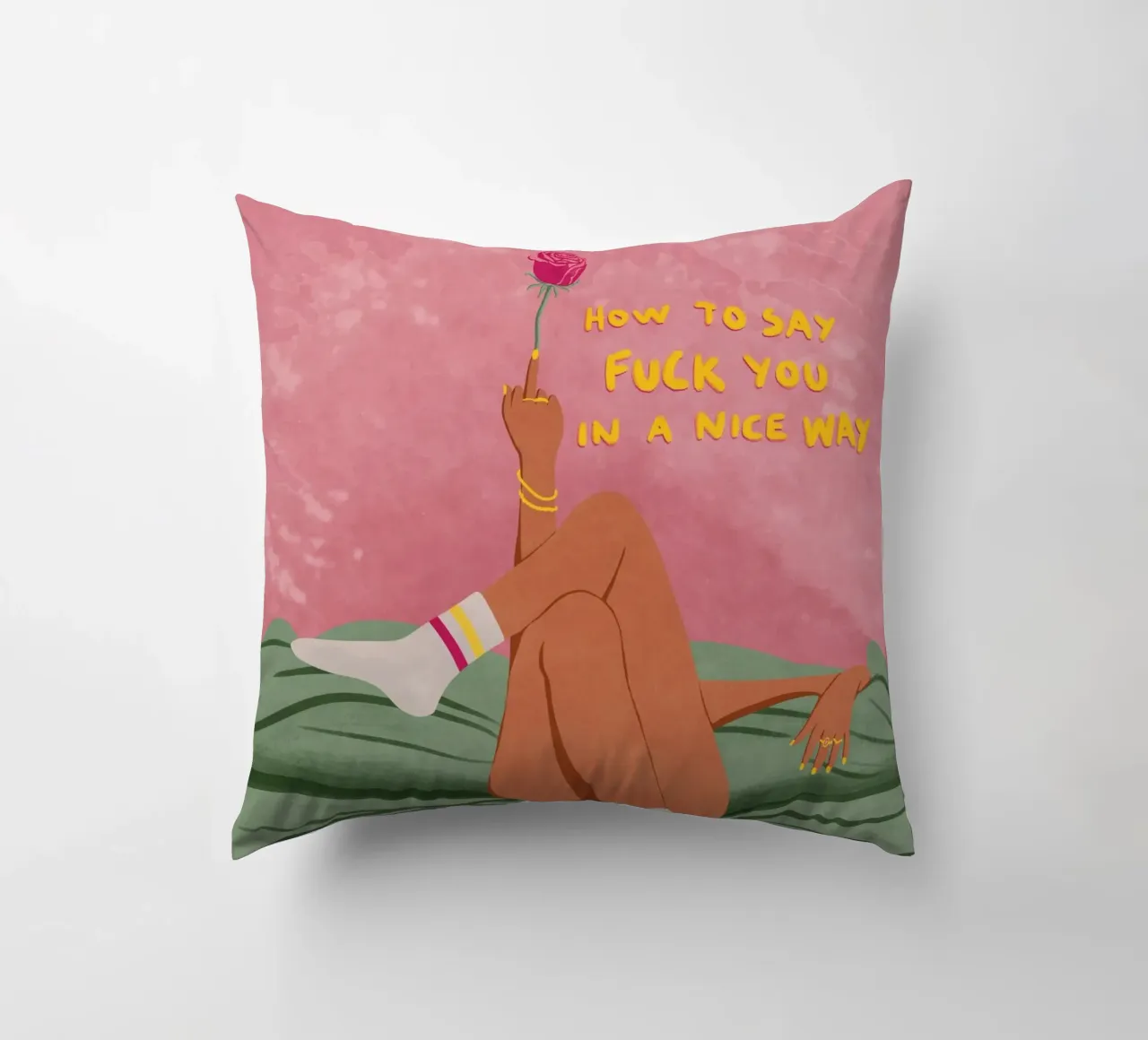 How to say... cuscino da Illustration Raissa Oltmanns