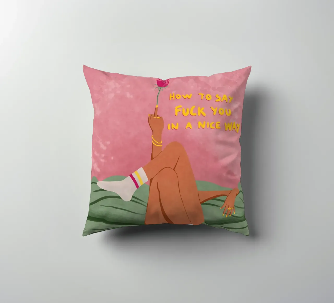 How to say... cuscino da Illustration Raissa Oltmanns