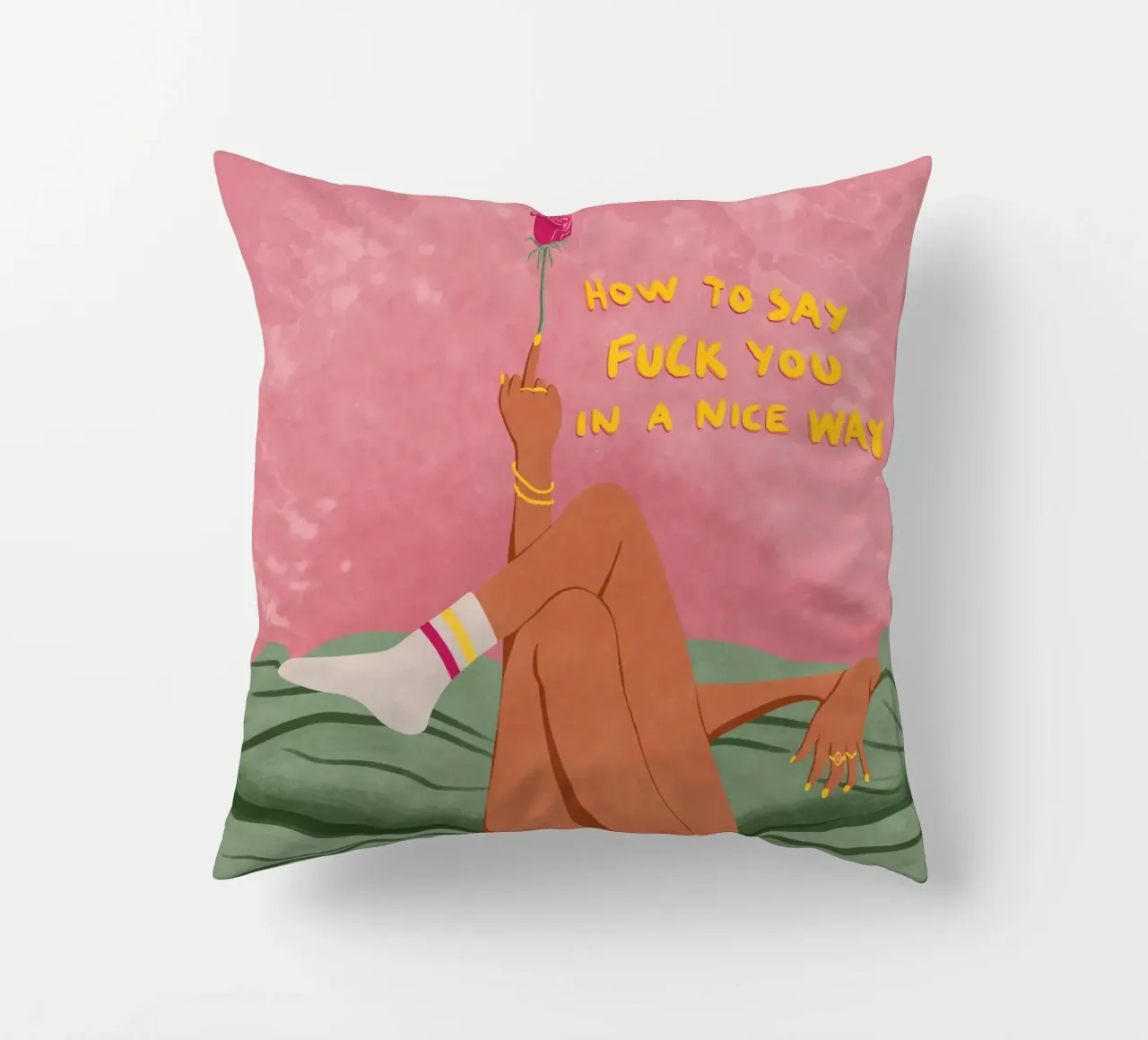 How to say... cuscino da Illustration Raissa Oltmanns