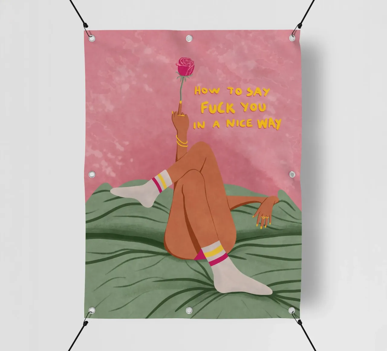 How to say... telo in pvc da Illustration Raissa Oltmanns