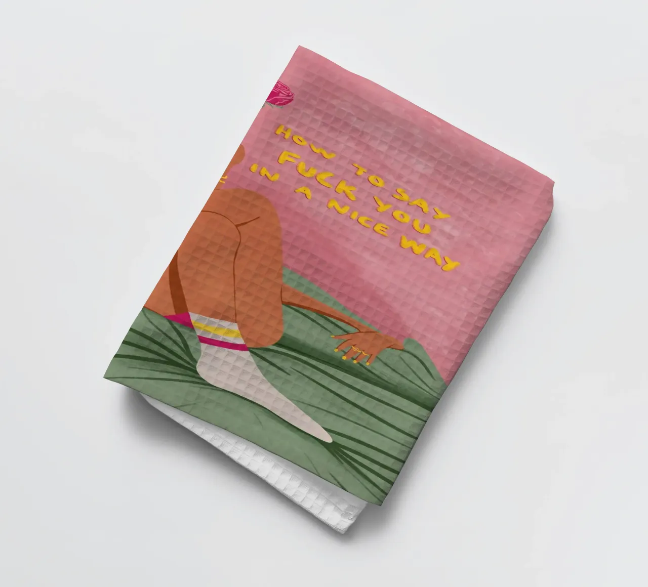 How to say... canovaccio da cucina da Illustration Raissa Oltmanns