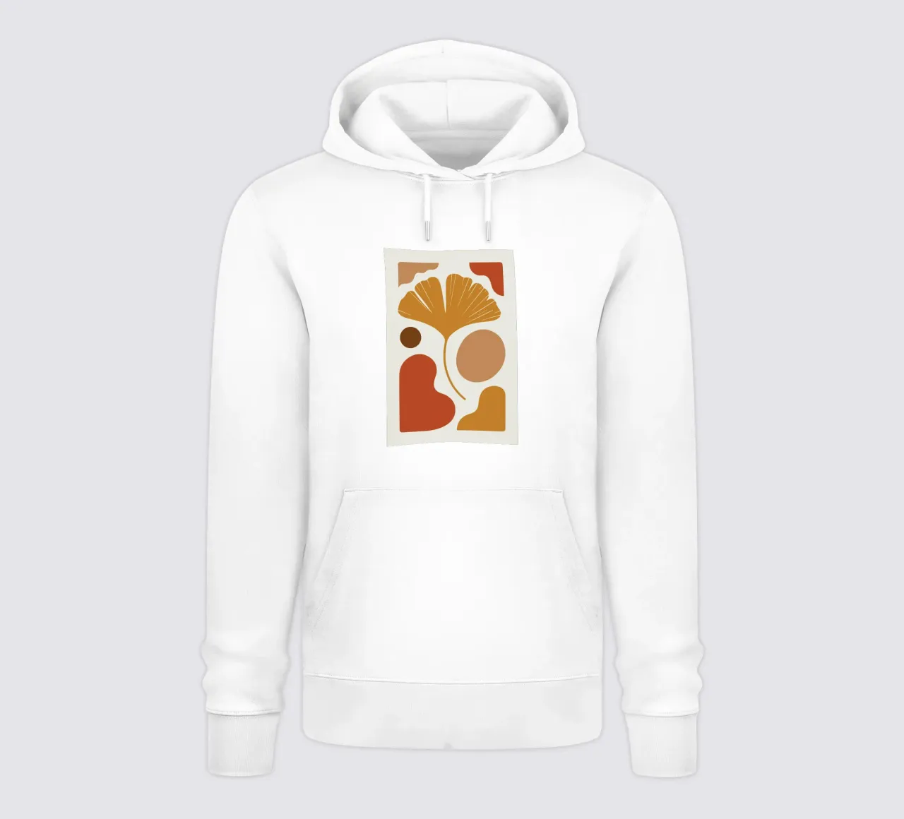 Ginkgo Leaf 1 felpa con cappuccio da LisaArtes