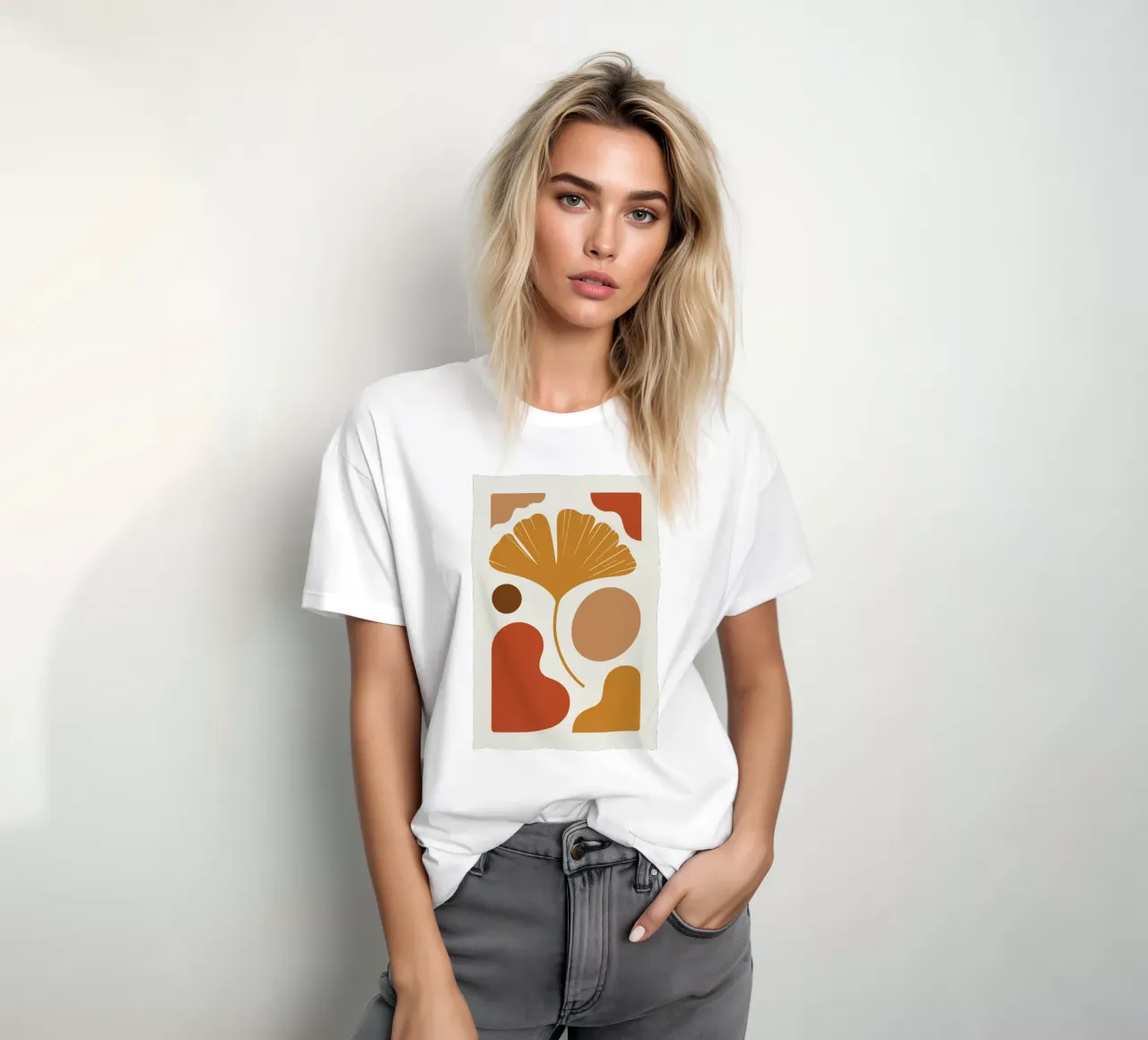 Ginkgo Leaf 1 t-shirt da LisaArtes