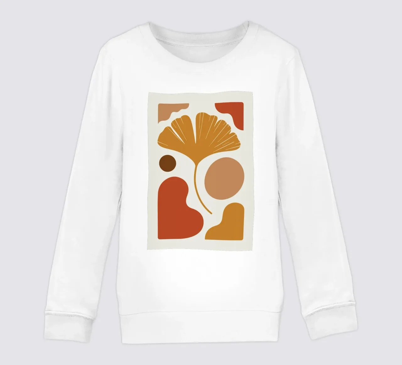 Ginkgo Leaf 1 felpa bambino da LisaArtes