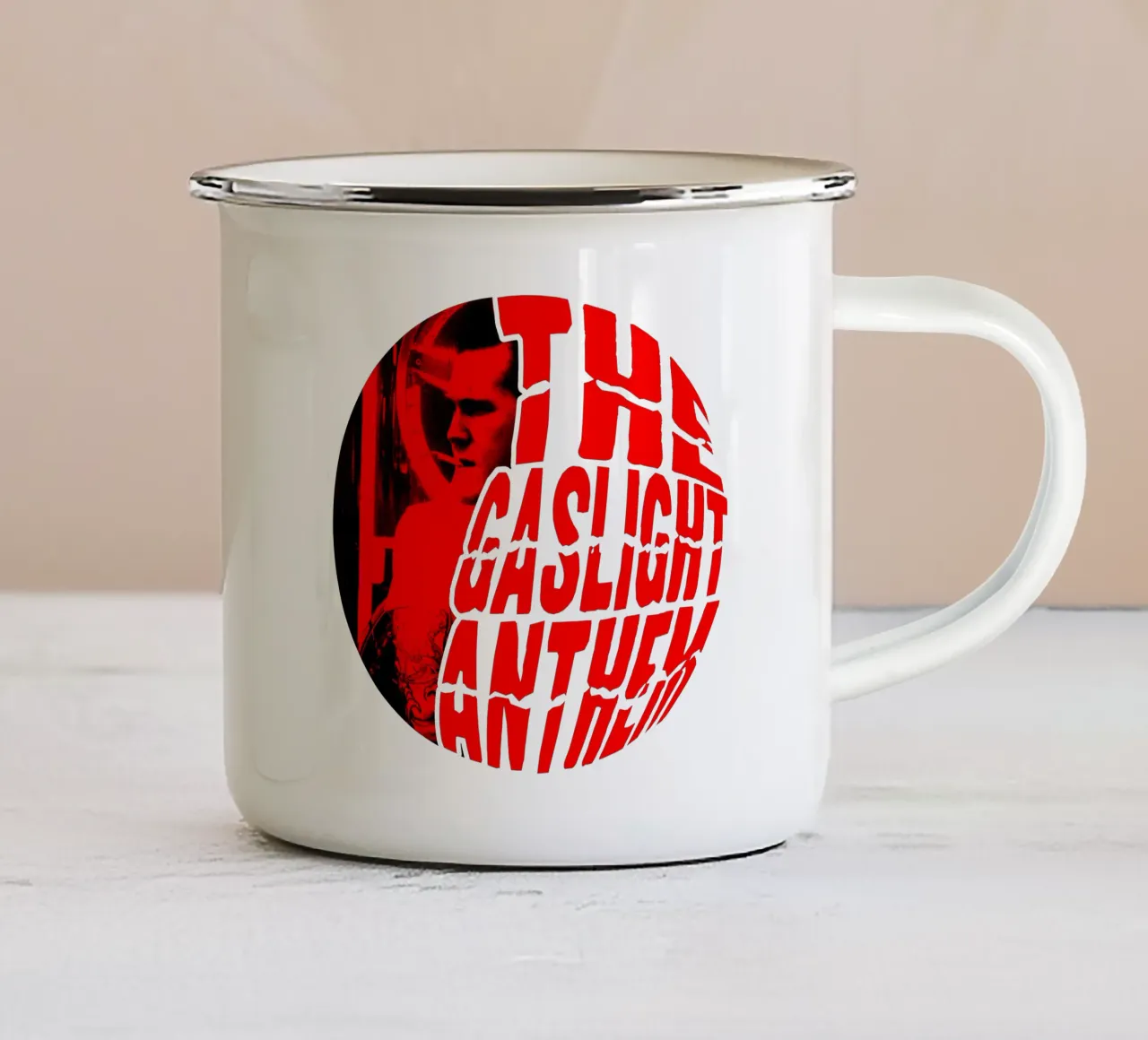 Rock d'epoca I Gaslight Anthem tazza in smalto da eliouxence