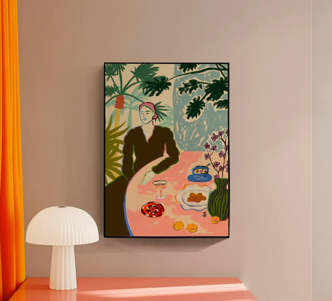 TROPICAL BRUNCH plexiglass da Sandra Poliakov