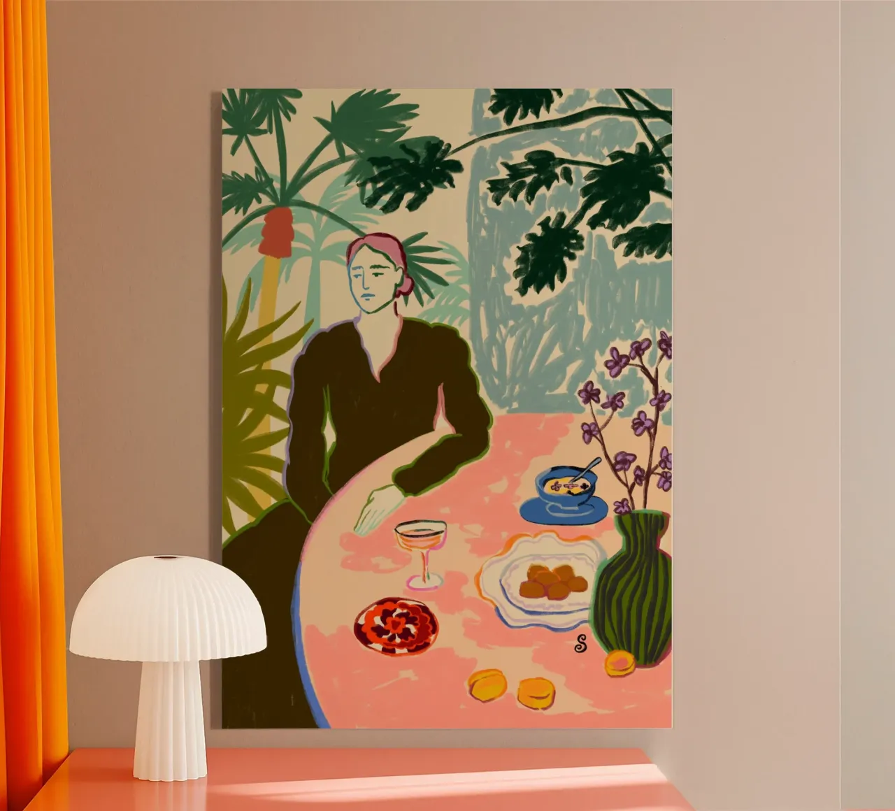 TROPICAL BRUNCH plexiglass da Sandra Poliakov