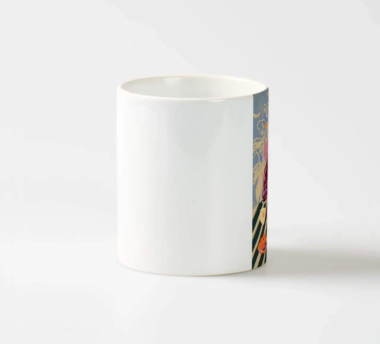 TEA AND TANGERINES tazza in ceramica da Sandra Poliakov