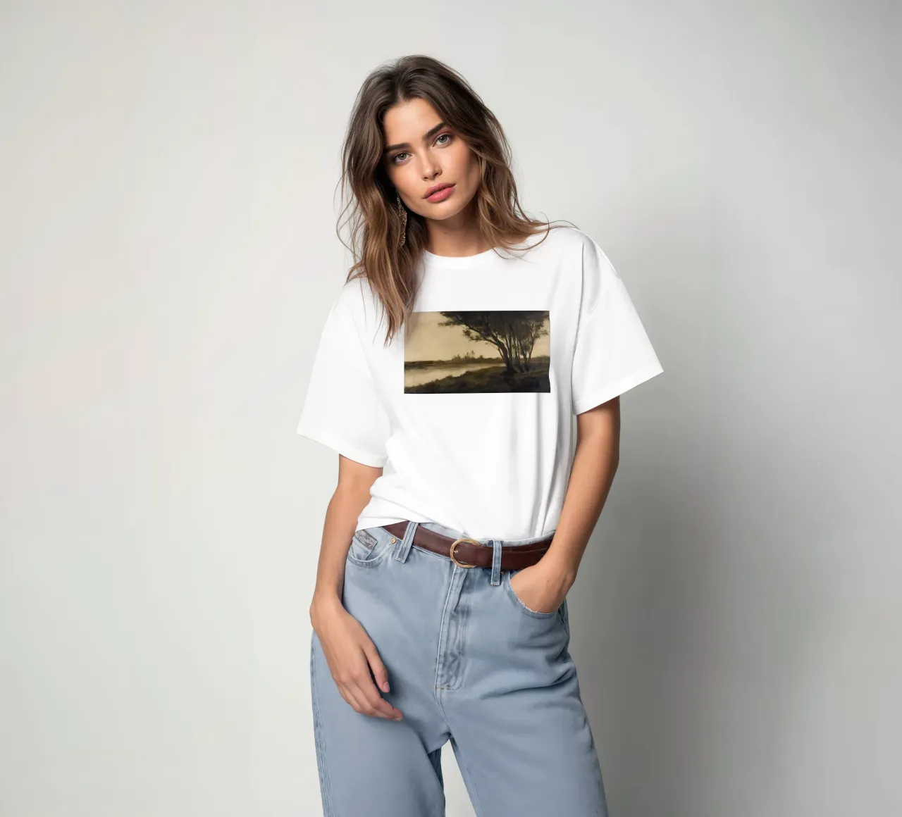 Landscape with Trees t-shirt da apoloprints