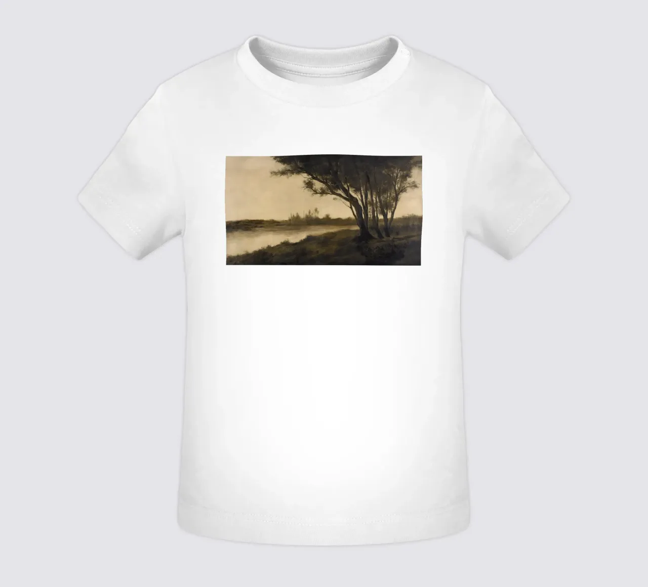 Landscape with Trees maglietta neonato da apoloprints