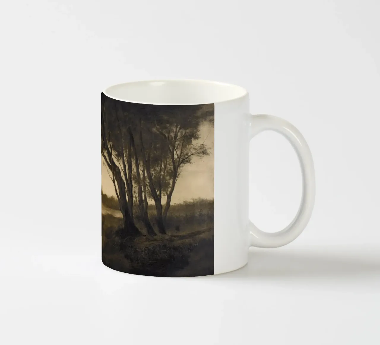 Landscape with Trees tazza in ceramica da apoloprints