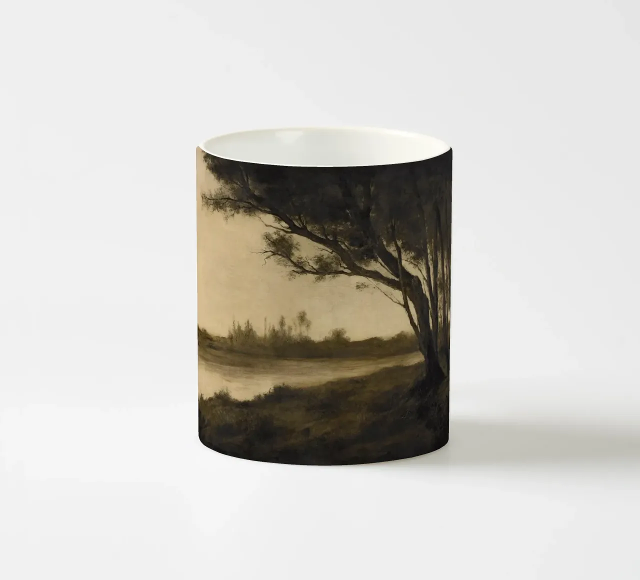 Landscape with Trees tazza in ceramica da apoloprints
