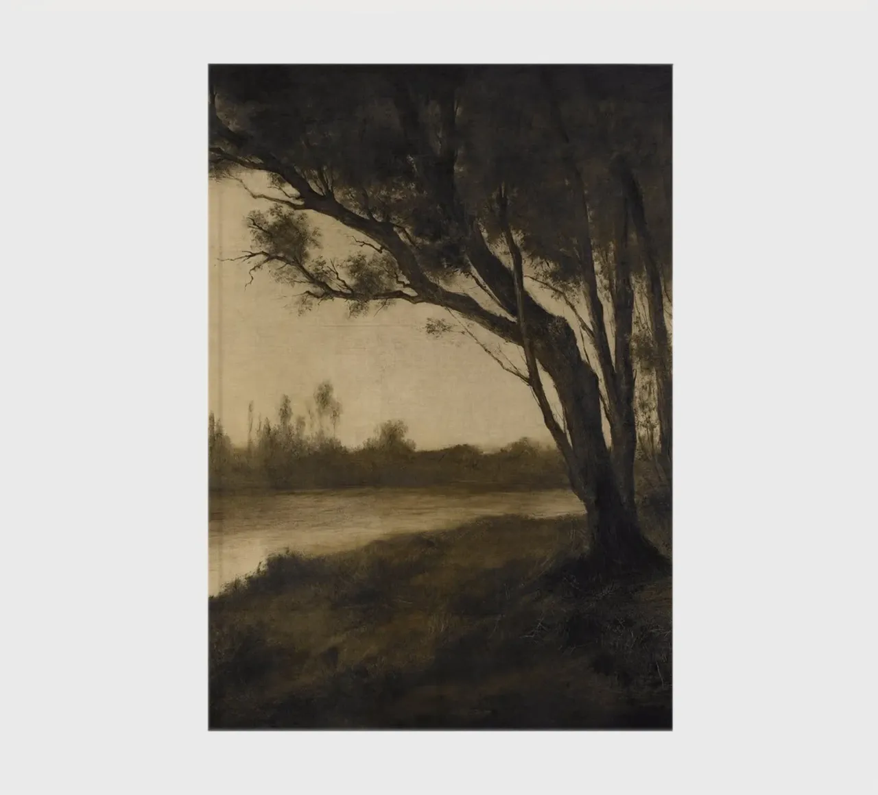 Landscape with Trees notebook by apoloprints