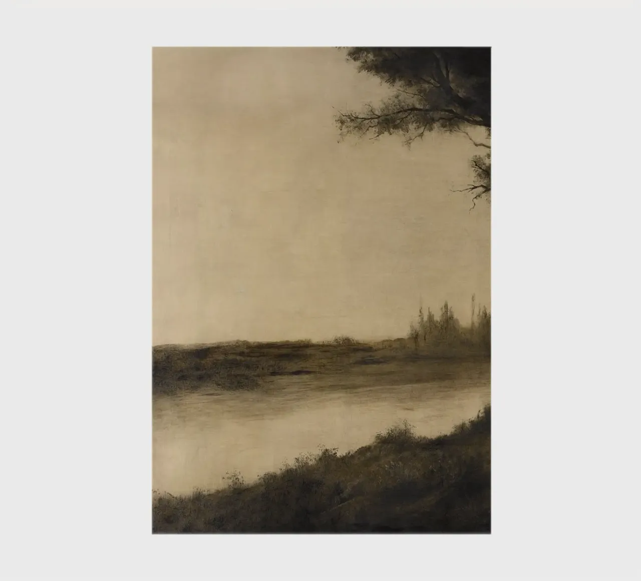 Landscape with Trees notebook by apoloprints
