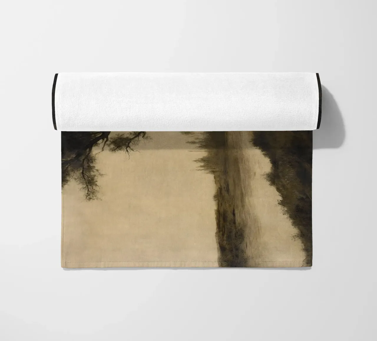 Landscape with Trees telo mare da apoloprints