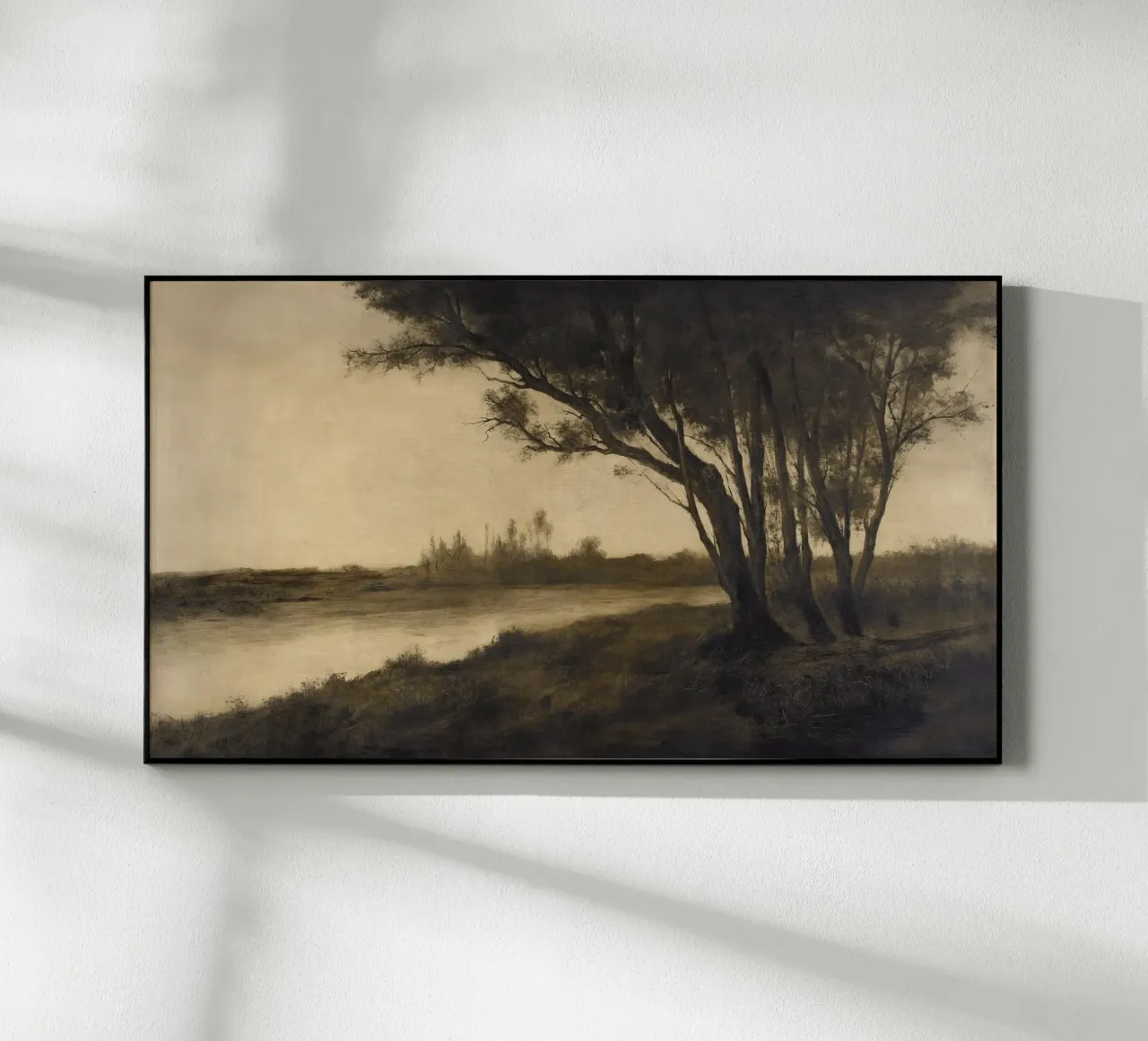 Landscape with Trees plexiglass da apoloprints