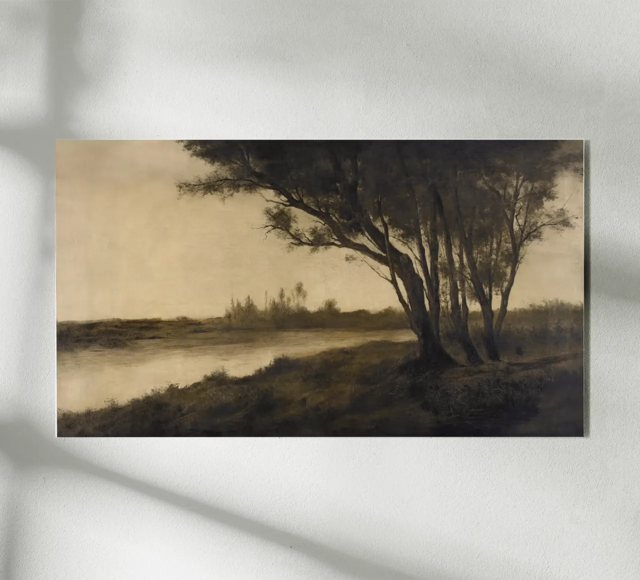 Landscape with Trees plexiglass da apoloprints